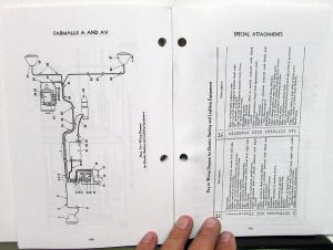 Case IH A & AV Farmall Tractor Owners Operator Manual Care & Op Instructions New