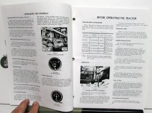 1947-64 Case IH McCormick Farmall Cub Tractors Owner Operator Manual Care & Op