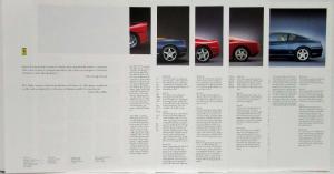 1995 Ferrari Spec Cards Press Kit - Italian & English F50 F355 F512M 455 GT