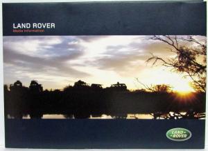 2004 Land Rover Press Kit - Range Rover - Freelander - Discovery