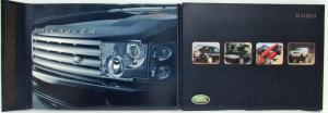 2004 Land Rover Press Kit - Range Rover - Freelander - Discovery