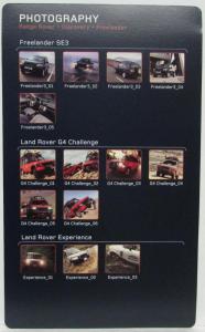 2004 Land Rover Press Kit - Range Rover - Freelander - Discovery