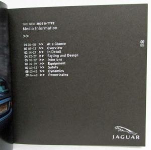 2005 Jaguar S-Type Media Kit