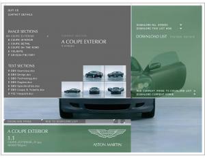 2004 Aston Martin DB9 Coupe & Volante Press Kit