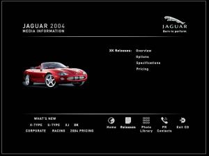 2004 Jaguar Full Line Press Kit - X-Type - S-Type - XJ - XK