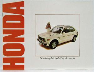 1970s Honda Civic Accessories Sales Brochure