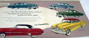 1952 Canadian Pontiac Dealer Brochure Fleetleader Special DeLuxe Large Folder