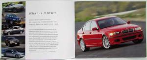 2004 BMW Full Line Sales Brochure - 3 5 6 7 Series Z4 X3 X5 M Cars