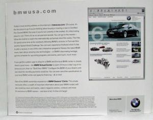 2004 BMW Full Line Sales Brochure - 3 5 6 7 Series Z4 X3 X5 M Cars
