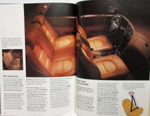 1986 Saab 9000 Engineering Features Sales Brochure Book