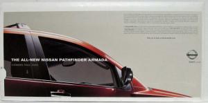 2004 Nissan Pathfinder Armada Sales Brochure - Add Dimension to Your Life