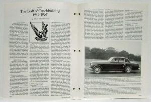 1986 Flying Lady Periodical of the Rolls Royce Owners Club - July-August