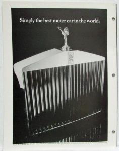 1986 Flying Lady Periodical of the Rolls Royce Owners Club - July-August