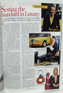 1996 Marques of Distinction Magazine for Owners of Range Rovers & Land Rover