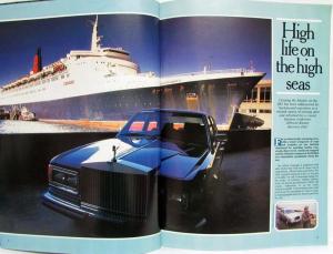 1986 Queste Magazine - Issue Five - Rolls-Royce and Bentley Owners Supporters