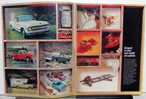 1970 Chevrolet Trucks Dealer Sales Brochure Pickups Chassis-Cabs 4 Wheel Drive