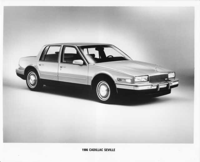 1986 Cadillac Seville Press Photo 0114
