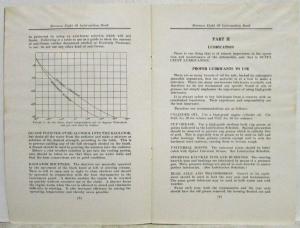 1930 Marmon Eight 69 Information Book Owners Manual