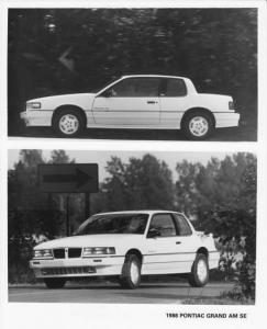 1986 Pontiac Grand Am SE Press Photo 0089