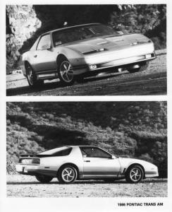 1986 Pontiac Trans Am Press Photo 0092