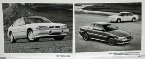 1992 Pontiac Press Kit - SSEi Grand Am Bonneville Photosport4