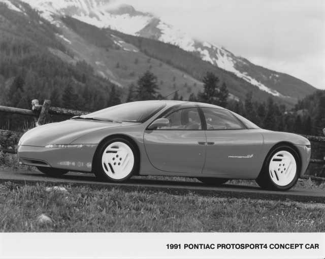 1991 Pontiac ProtoSport4 Concept Car Press Photo 0095