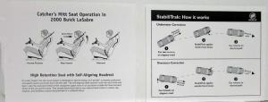 2000 Buick Press Kit - Park Avenue LeSabre Regal Century
