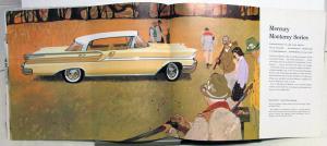 1958 Mercury Park Lane Montclair Monterey Dealer Sale Brochure Oversized Reprint