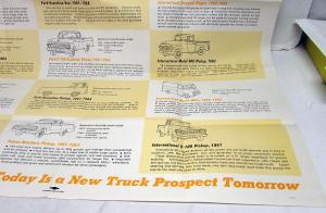 1966 Chevrolet OK Used Trucks Dealer Poster Competition Features Ford Dodge IHC