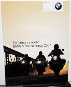 2007 BMW Motorrad Range Motorcycle Dealer Sales Brochure Enduro Sport Tour Urban