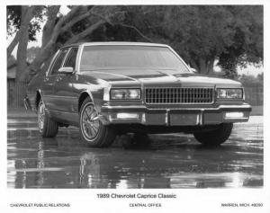 1989 Chevrolet Caprice Classic Press Photo 0333