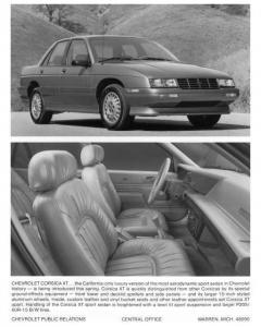 1988 Chevrolet Corsica XT Press Photo 0339