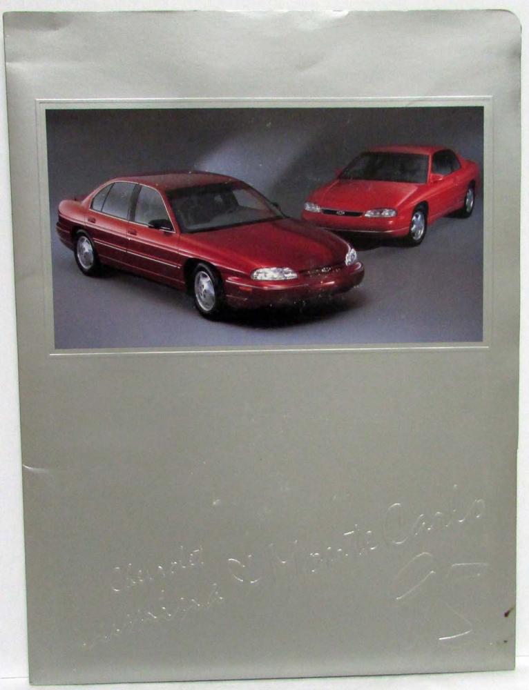 1995 Chevrolet Lumina and Monte Carlo Press Kit