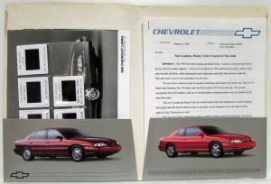 1995 Chevrolet Lumina and Monte Carlo Press Kit