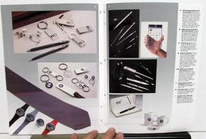 1989 Mercedes-Benz Dealer Accessories Sales Brochure Catalog