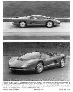 1987 Chevrolet Corvette Indy Concept Press Photo 0343