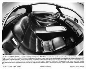 1987 Chevrolet Corvette Indy Concept Interior Press Photo 0344