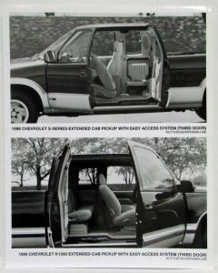 1996 Chevrolet Press Kit - S-Series Hugger Corvette Blazer Tracker Camaro Tahoe