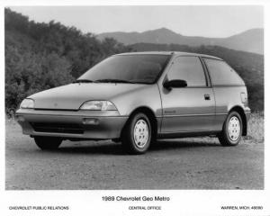 1989 Geo Metro Press Photo 0009