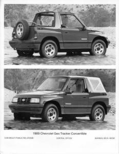 1989 Geo Tracker Convertible Press Photo 0010