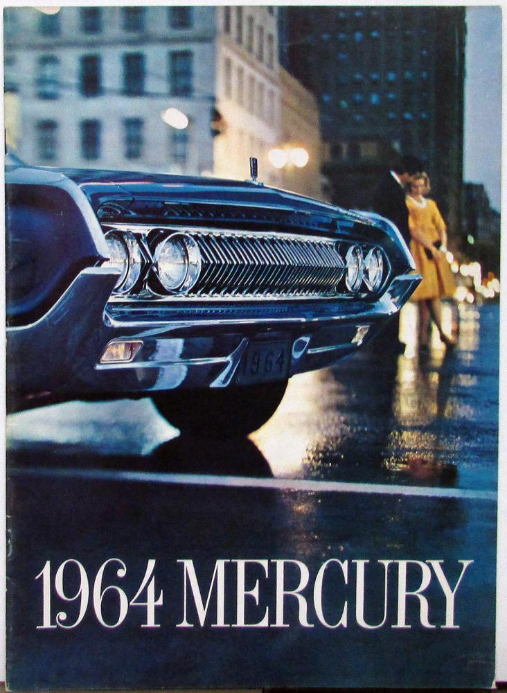 1964 Mercury Park Lane Montclair Monterey Marauder Wagon REV XL Sale Brochure