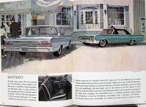 1964 Mercury Park Lane Montclair Monterey Marauder Wagon REV XL Sale Brochure