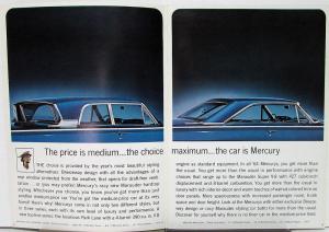 1964 Mercury Park Lane Montclair Monterey Marauder Wagon REV XL Sale Brochure