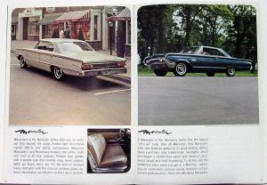 1964 Mercury Park Lane Montclair Monterey Marauder Wagon REV XL Sale Brochure