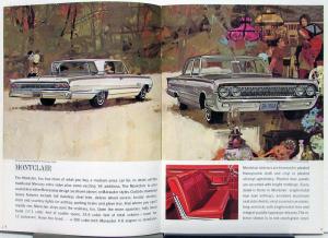 1964 Mercury Park Lane Montclair Monterey Marauder Wagon REV XL Sale Brochure