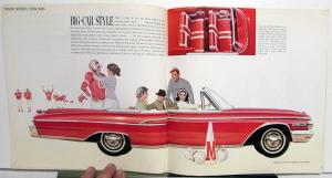 1962 Mercury Monterey Custom Convertible Commuter Wagon Oversized Sales Brochure