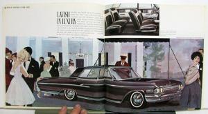 1962 Mercury Monterey Custom Convertible Commuter Wagon Oversized Sales Brochure