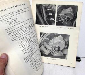 1964 Lincoln Continental & Mercury Speed Control Operation & Service Manual