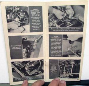 1962 Chevrolet Super Service Corvair Power Train Removal & Installation Booklet