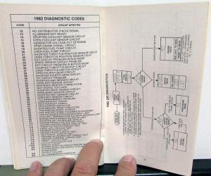 1982 Cadillac Dealer Pocket Product Information Models Specifications Booklet